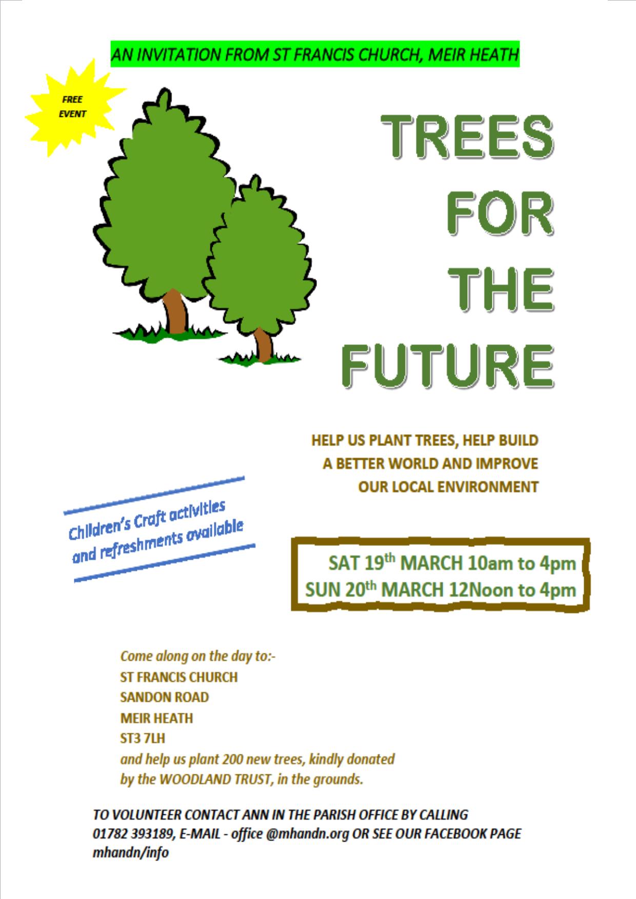 Trees for the Future News St Francis A Church Near You