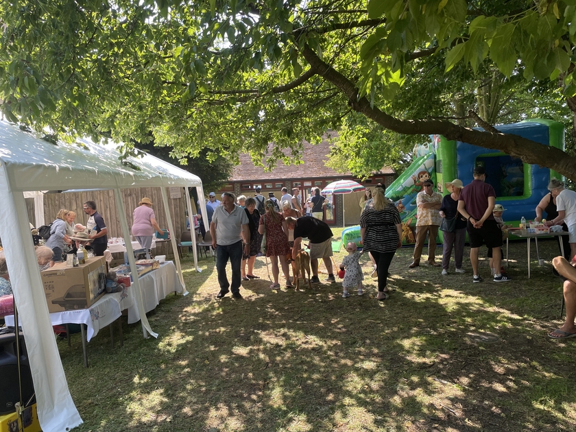 Fete Raises over £1600 News The Parish Church of Claydon & Barham