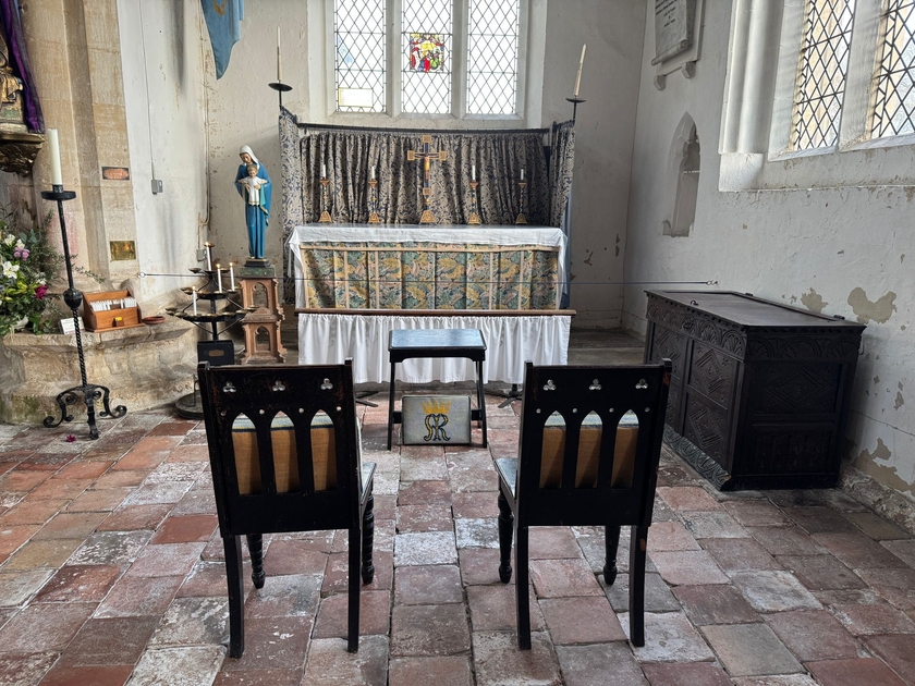 Refreshed prayer space at OLSM South Creake - News - Church of Our Lady ...