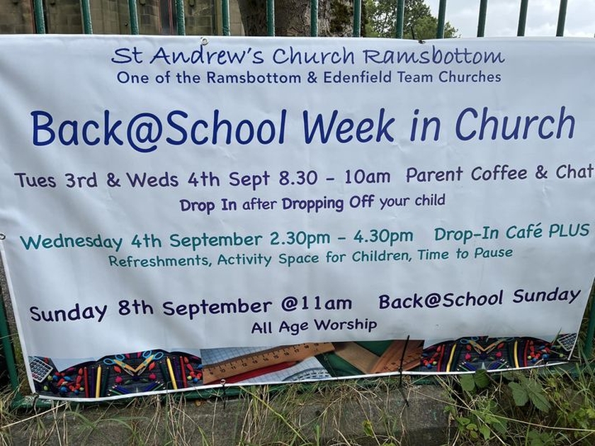 Back to School at St Andrew's - News - St Paul's Church. Ramsbottom - A ...