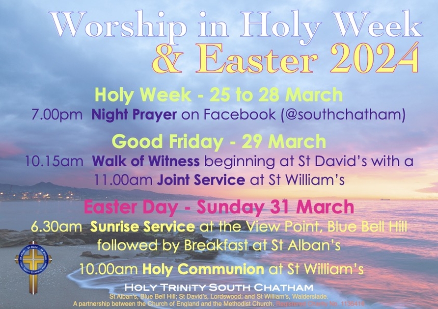 Sunday Worship at Easter 2024 News Holy Trinity St Alban's, Blue