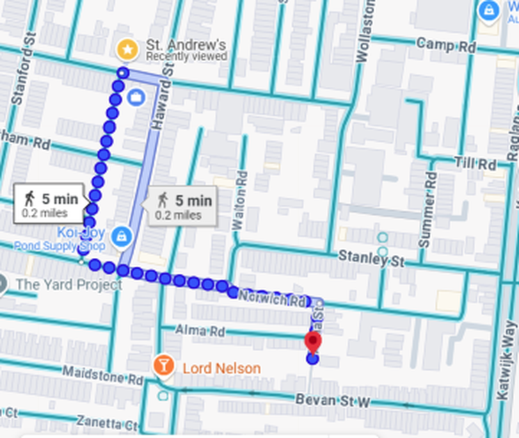 This week we are praying for all who live in Alma Street. News