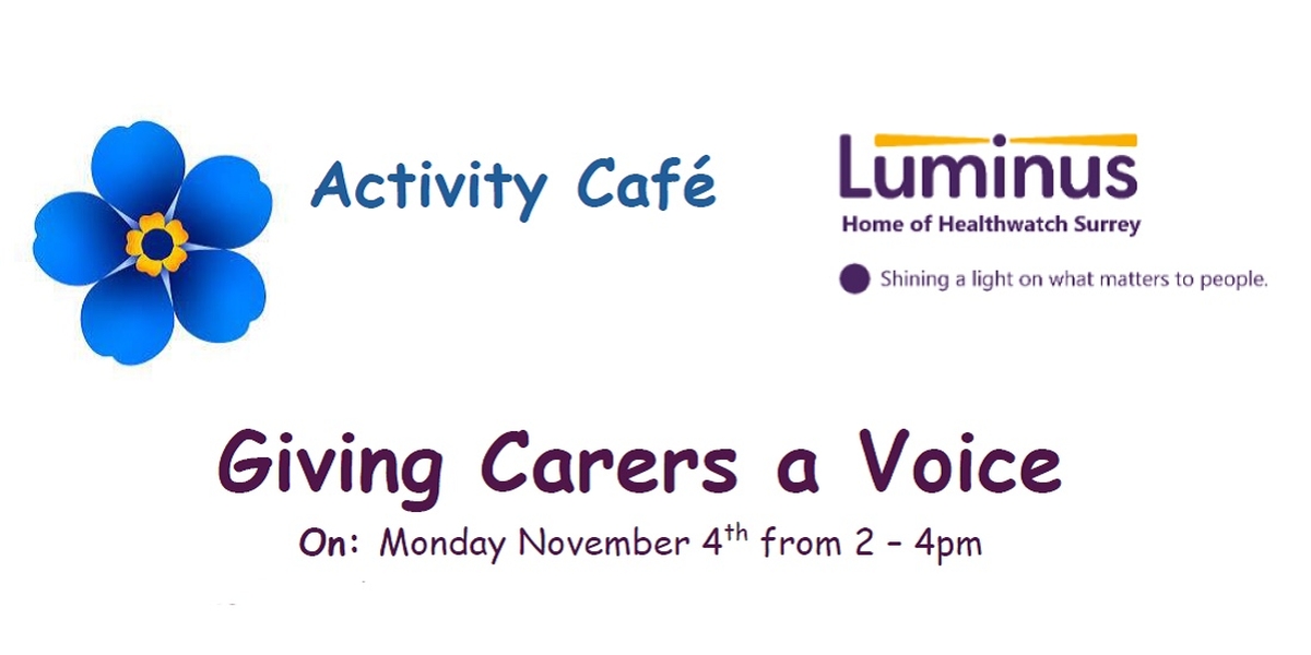 Giving Carers a Voice News St John's, Caterham Valley A Church