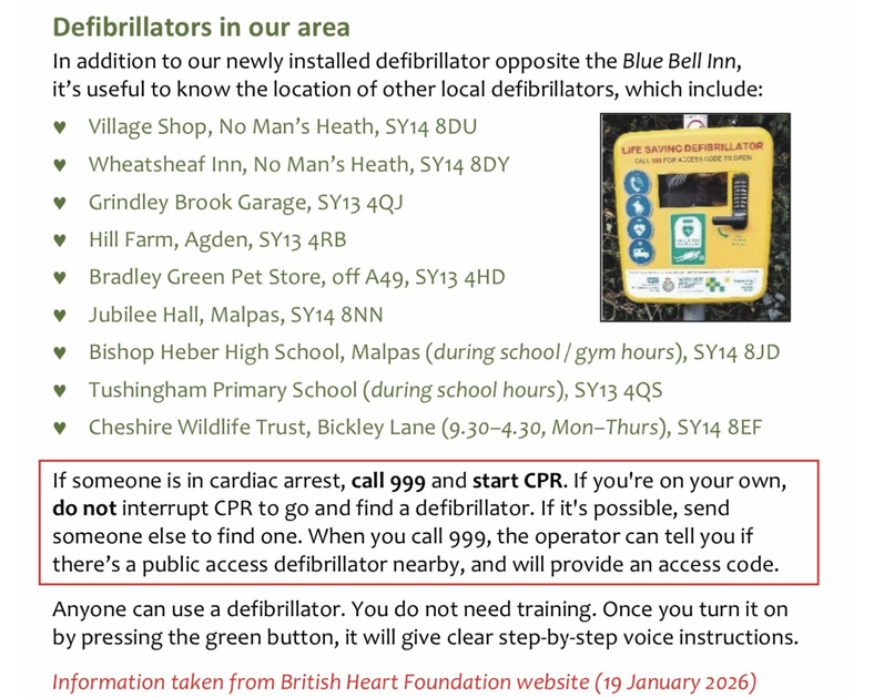 Defibrillators In Our Area - News - St Chad’s - A Church Near You
