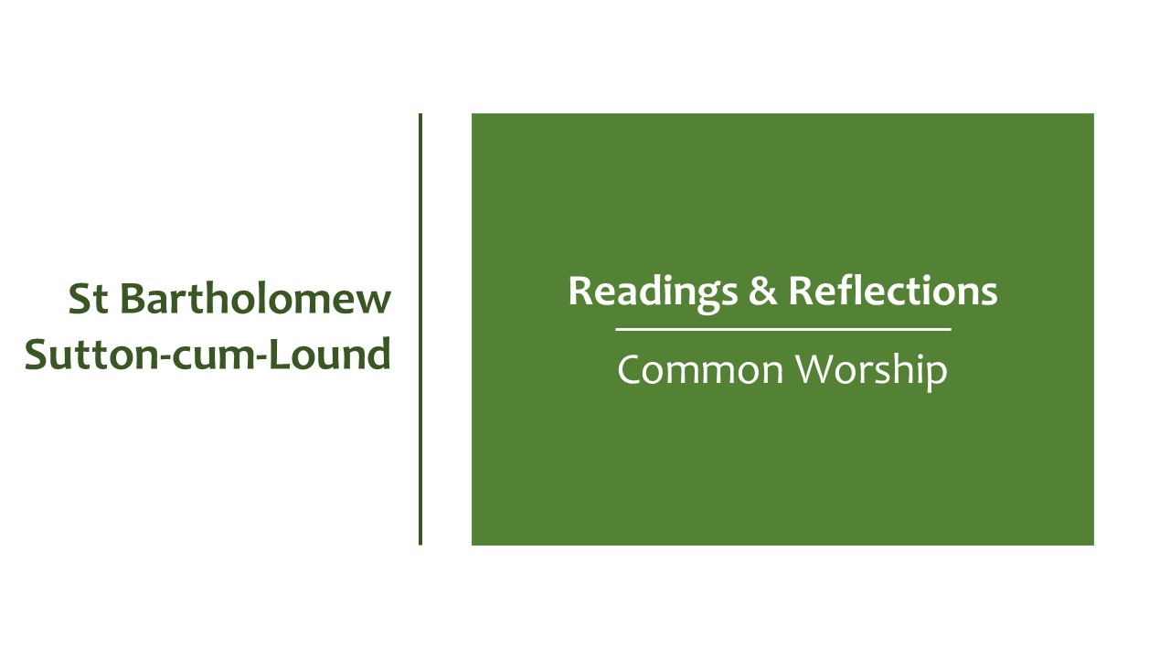 Readings and Reflections