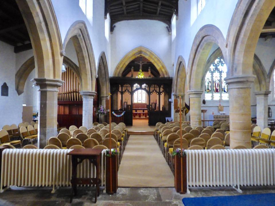 Service in Asfordby Church