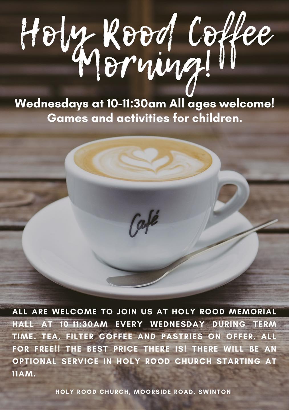 Wednesday Coffee Morning from