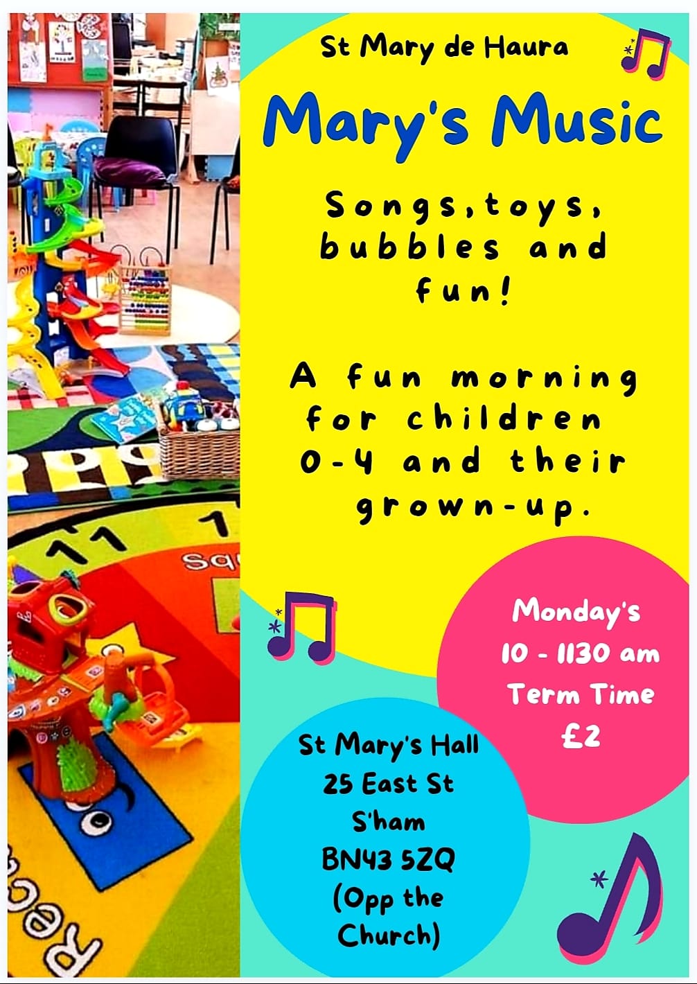 Mary's Music (Term-Time Only)