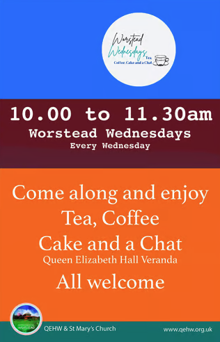 Worstead Wednesdays - Coffee, Cake and Chat