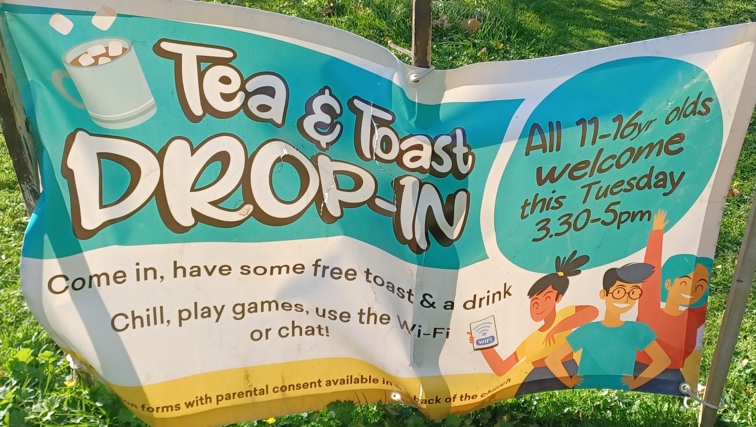 Tea & Toast Drop In For 11-16 Year Olds - In Term Time Only