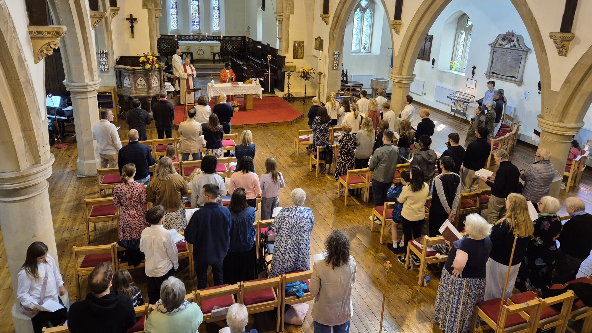 Parish Communion, with Sunday Club (in term time) for younger members