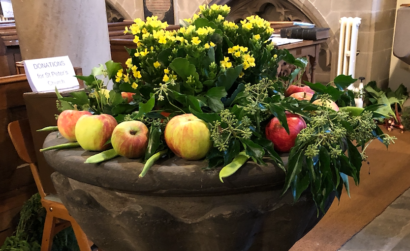 Harvest Festival Evensong at Swettenham Church