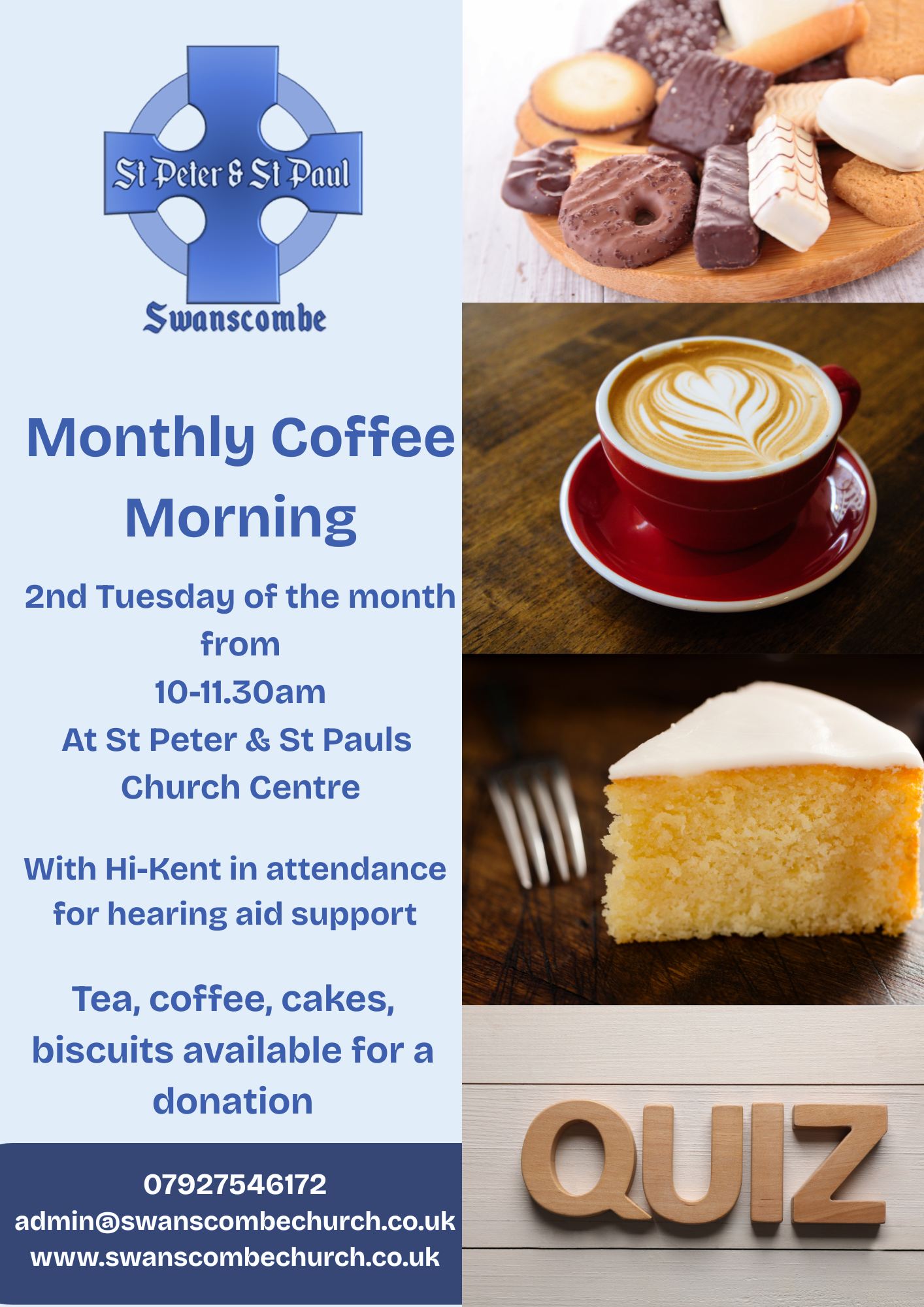 Monthly coffee morning