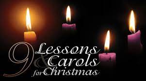 9 Lessons & Carols service in Church