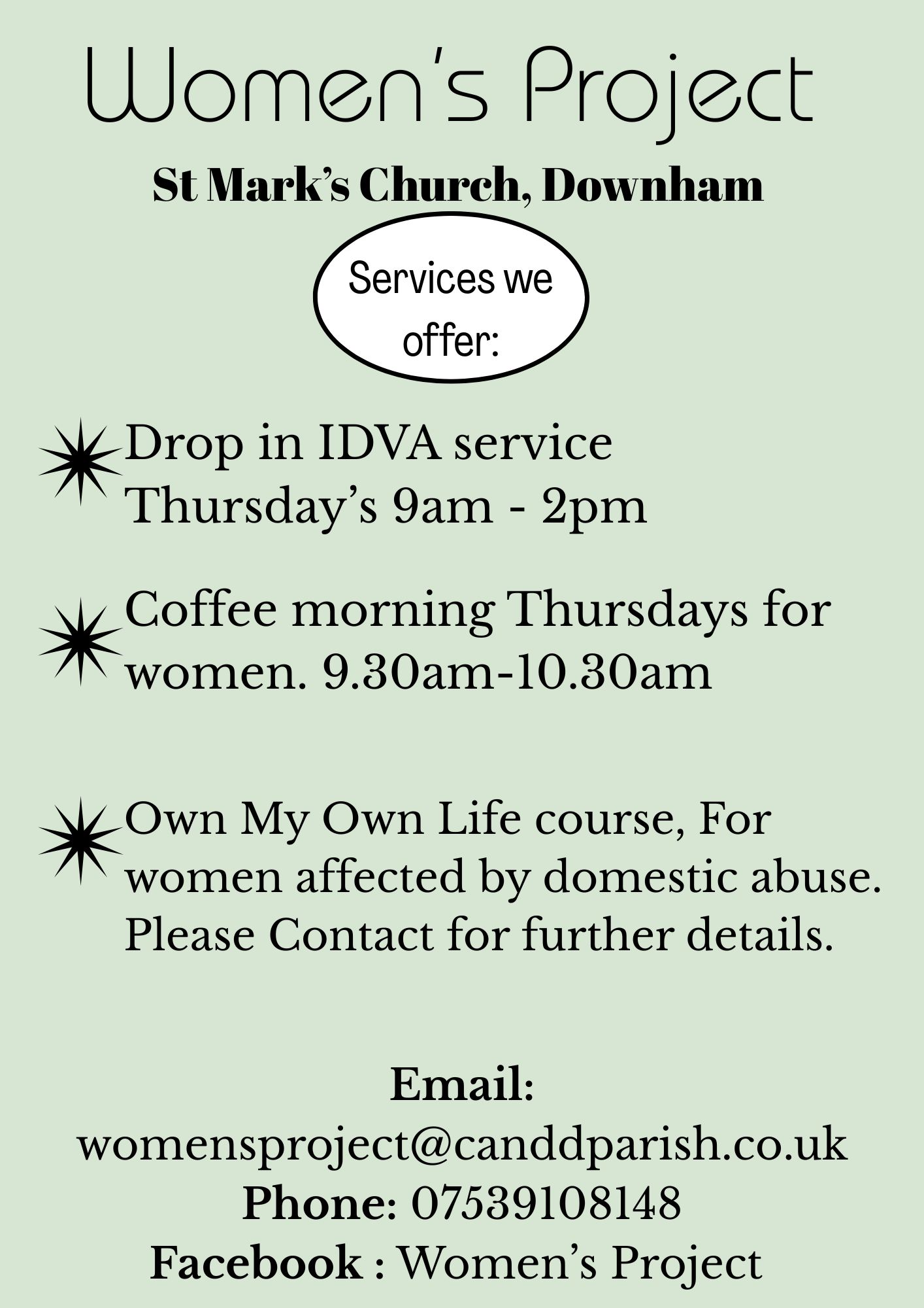Women’s Project Advice Service