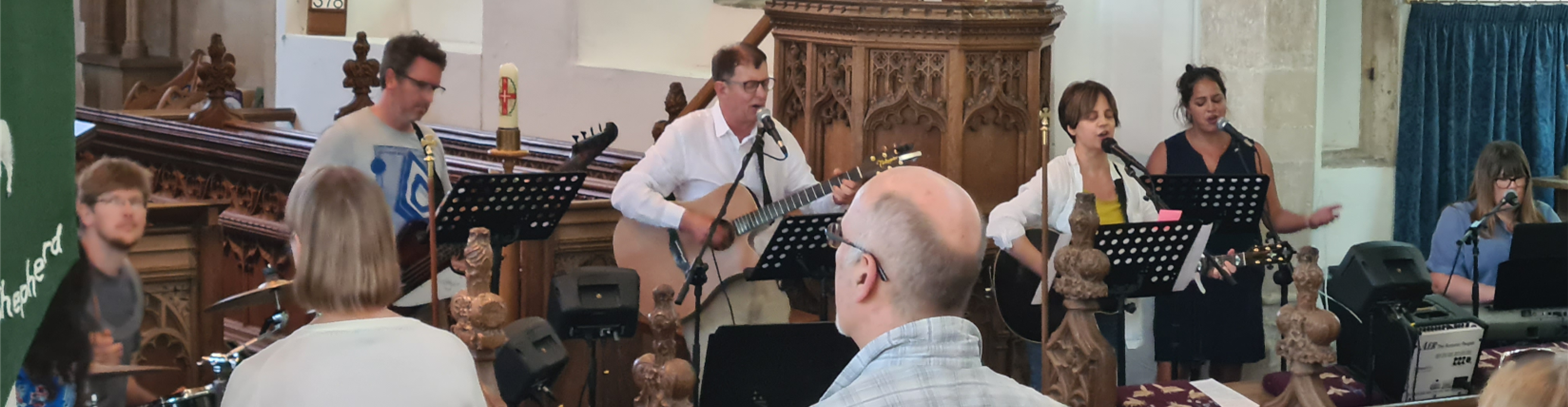 Celebration Service with contemporary worship