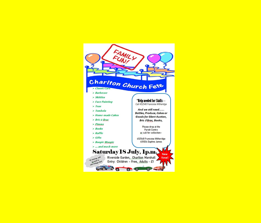 Charlton Marshall Church Fete