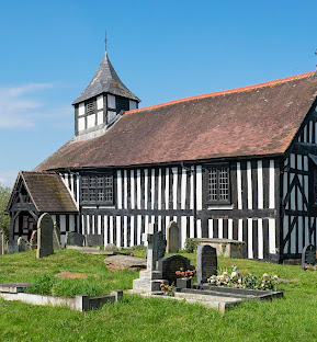 Summer Trip to Melverley Church