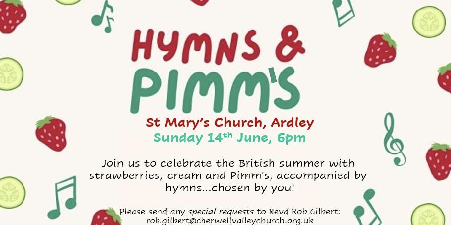 Hymns & Pimm's