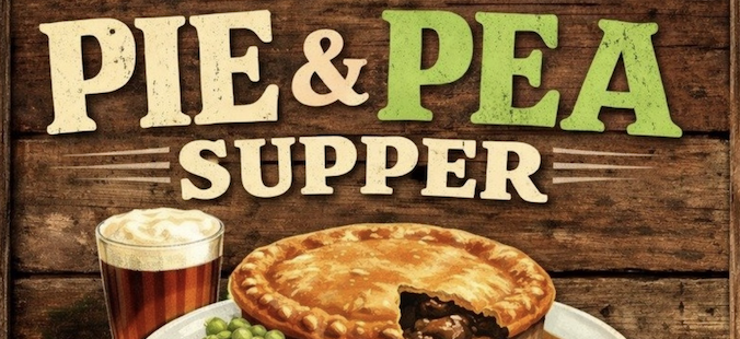 Pea and Pie Supper