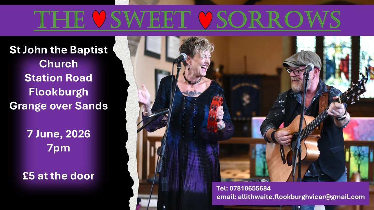 The Sweet Sorrows in Concert 7 June, 2026