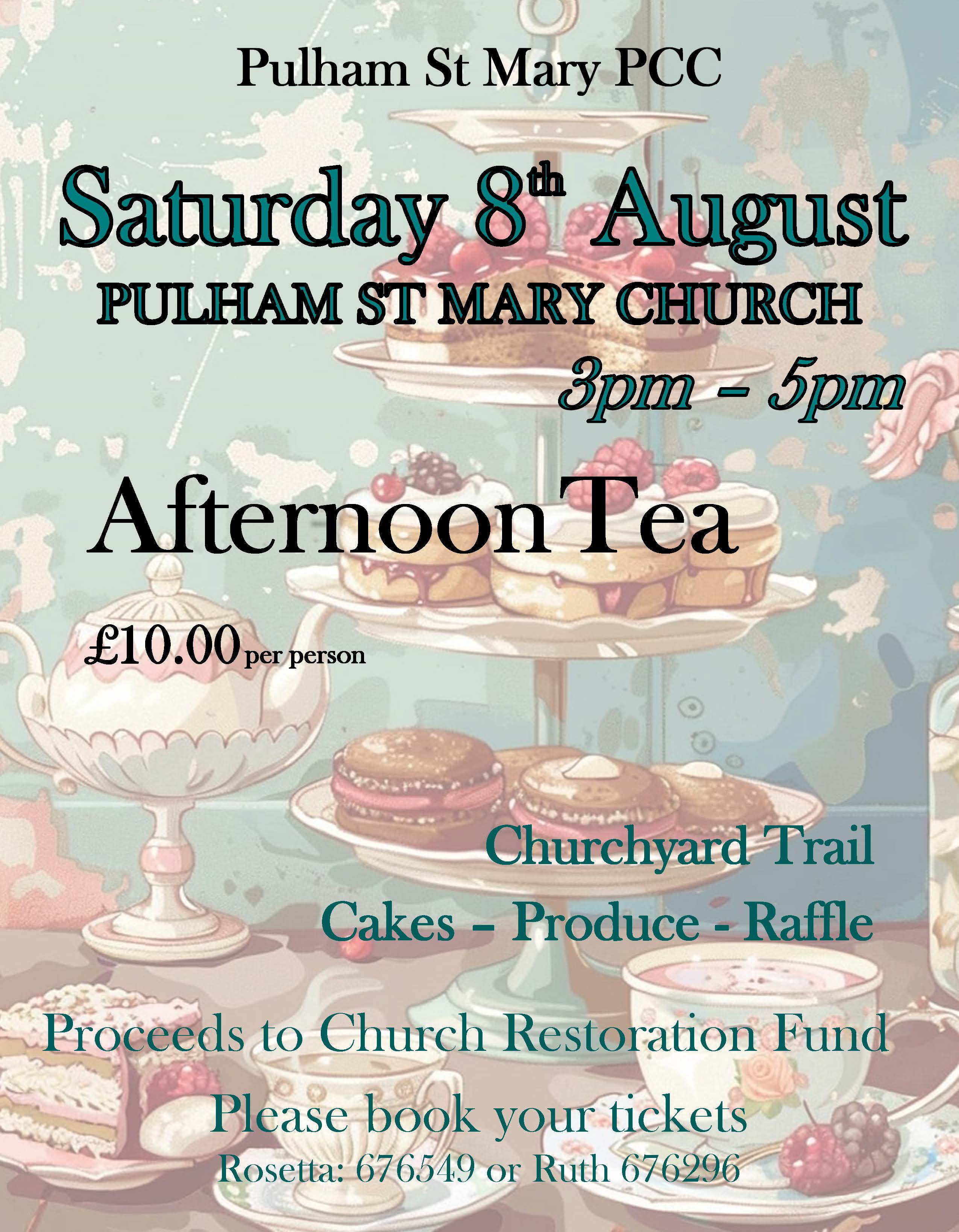 Afternoon Tea at Pulham St Mary