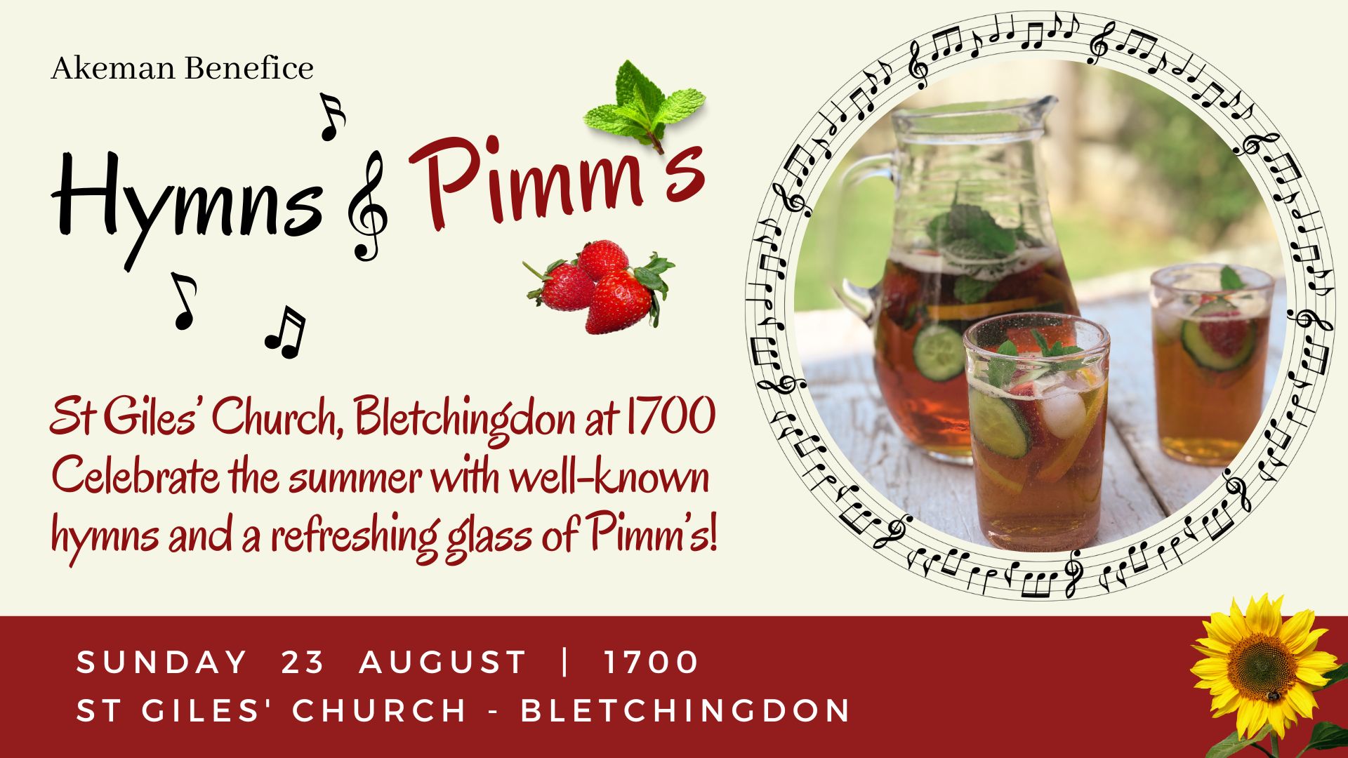 Hymns & Pimm's