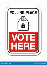 Polling Station in Church