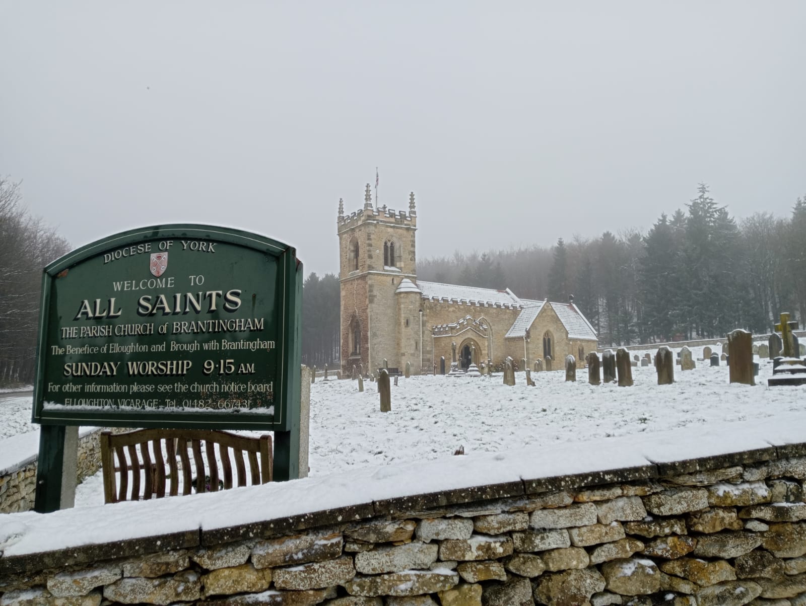 Get in touch - All Saints Brantingham - A Church Near You, image size:1600x1204